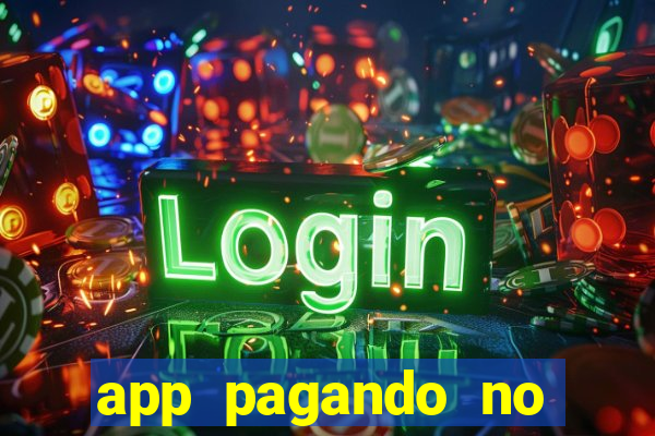 app pagando no cadastro via pix