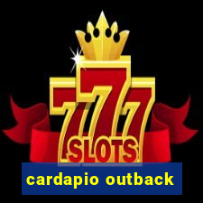 cardapio outback