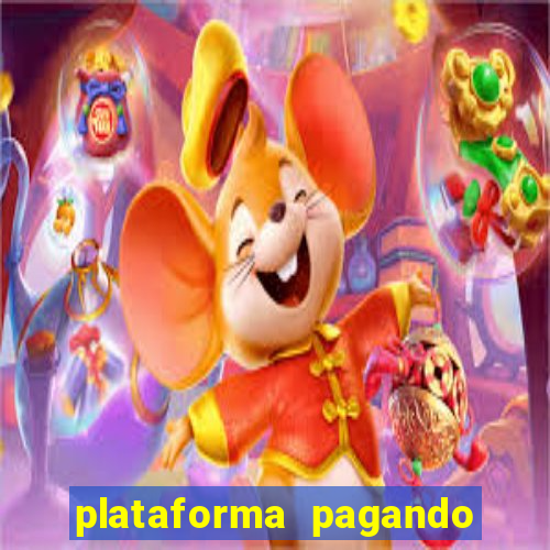 plataforma pagando bonus no cadastro