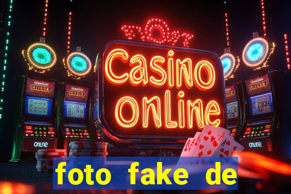 foto fake de menina cacheada