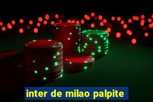 inter de milao palpite