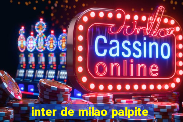 inter de milao palpite
