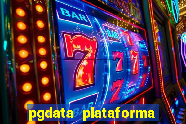 pgdata plataforma de jogos