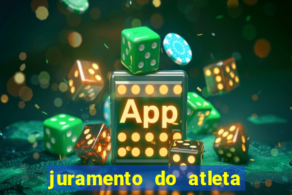 juramento do atleta jogos internos