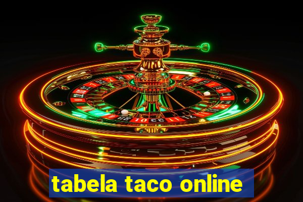 tabela taco online