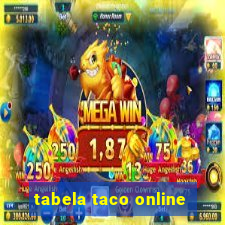 tabela taco online