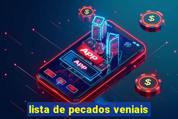 lista de pecados veniais