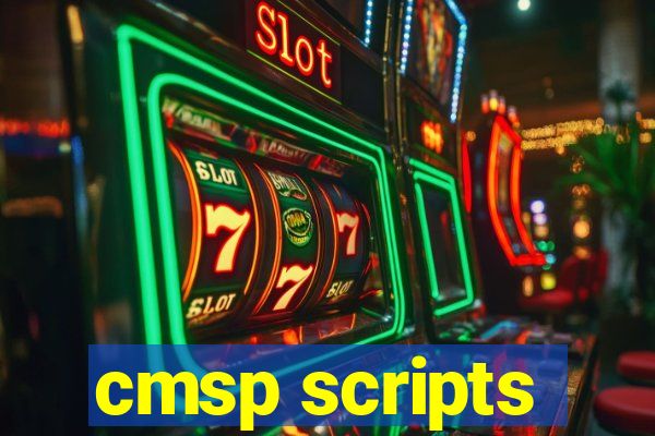 cmsp scripts