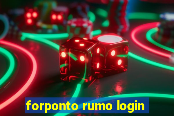 forponto rumo login