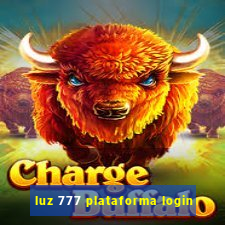 luz 777 plataforma login