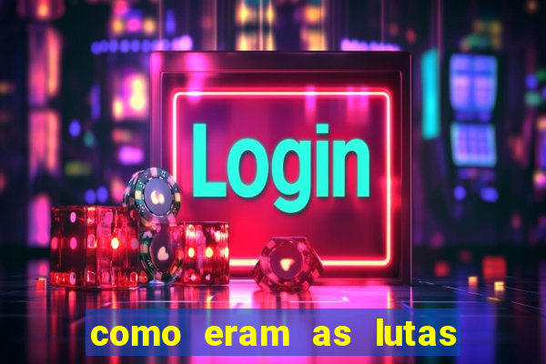 como eram as lutas entre os gladiadores