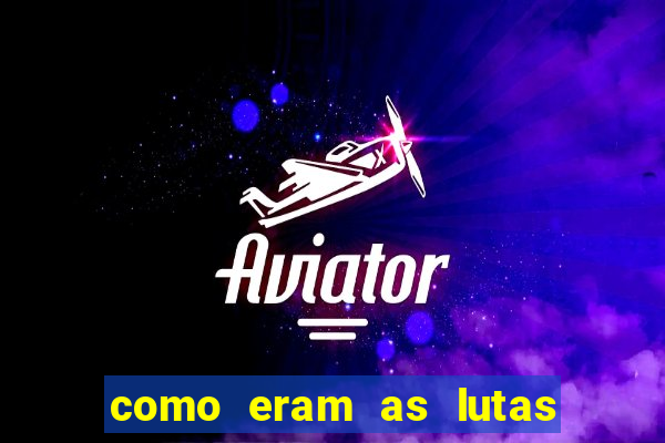 como eram as lutas entre os gladiadores