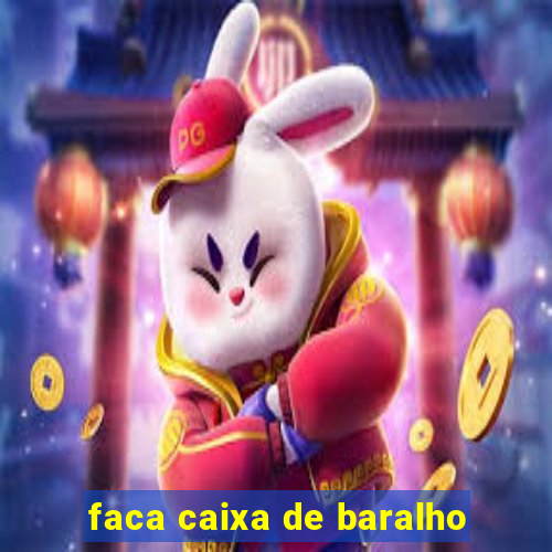 faca caixa de baralho