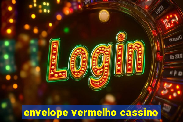 envelope vermelho cassino