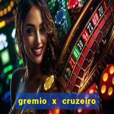 gremio x cruzeiro ao vivo hd