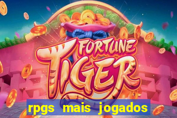 rpgs mais jogados do mundo