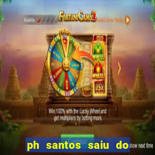 ph santos saiu do cinema com rapadura