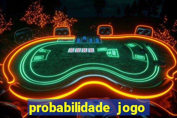 probabilidade jogo de futebol