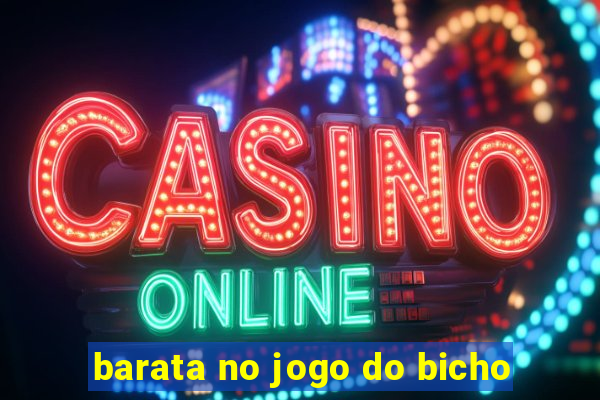 barata no jogo do bicho