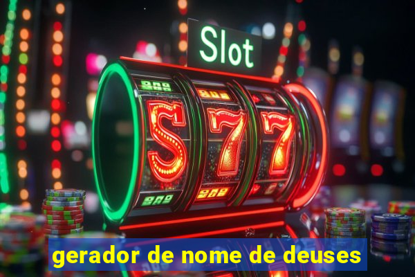 gerador de nome de deuses