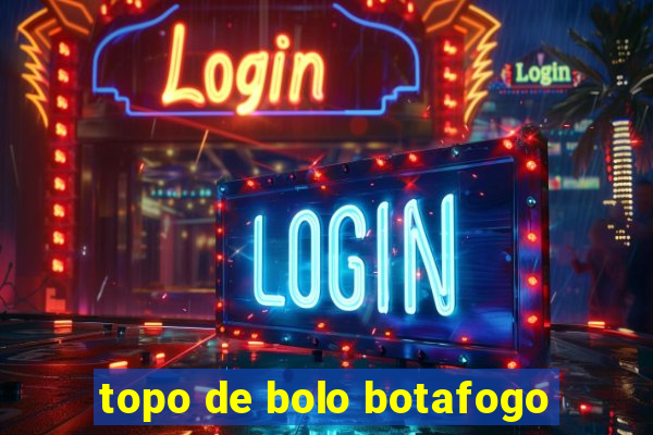 topo de bolo botafogo