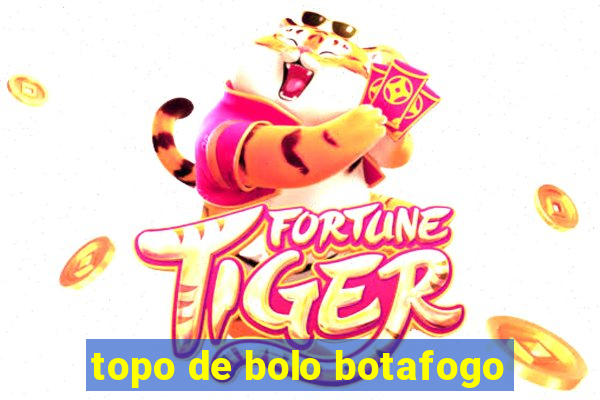 topo de bolo botafogo