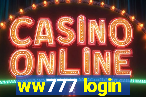 ww777 login