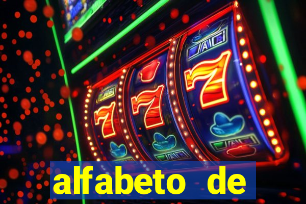 alfabeto de caligrafia bonita