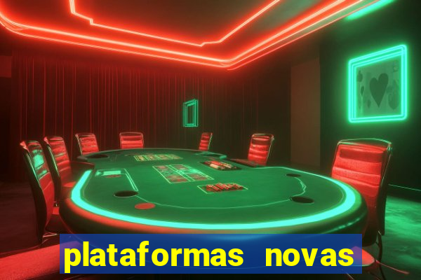 plataformas novas fortune tiger