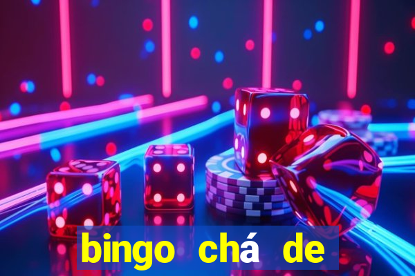 bingo chá de bebê excel