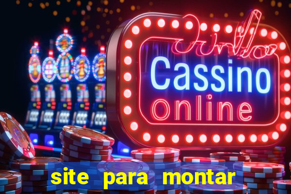 site para montar time de futebol