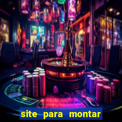site para montar time de futebol