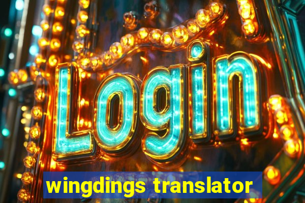 wingdings translator