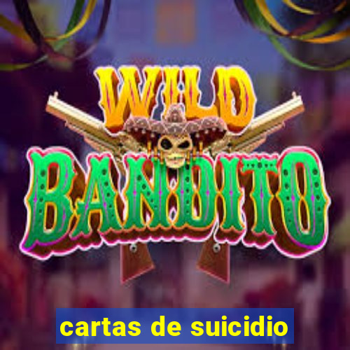 cartas de suicidio
