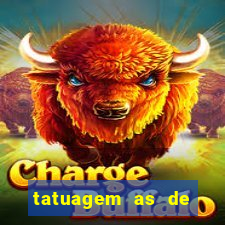 tatuagem as de espadas swing