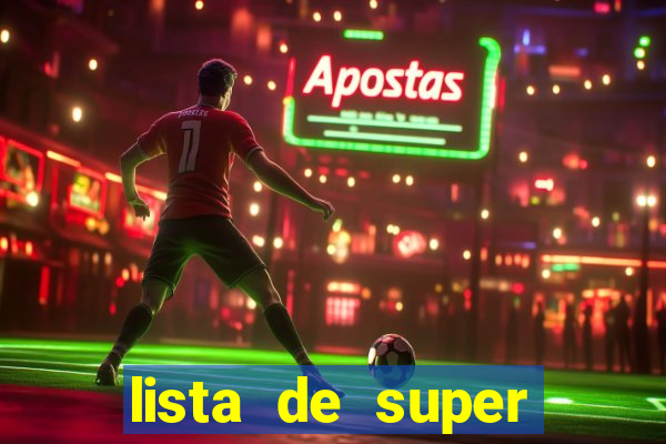 lista de super herois de a a z