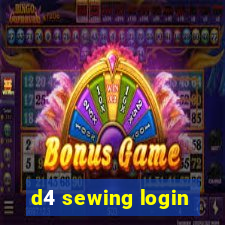 d4 sewing login