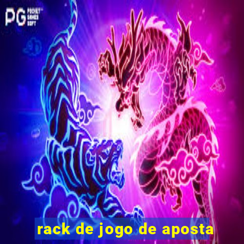 rack de jogo de aposta