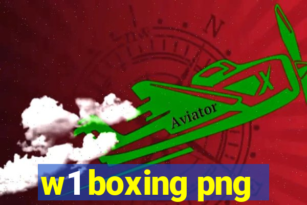 w1 boxing png