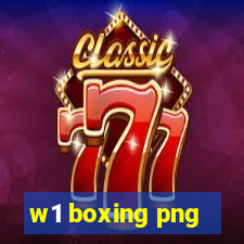 w1 boxing png