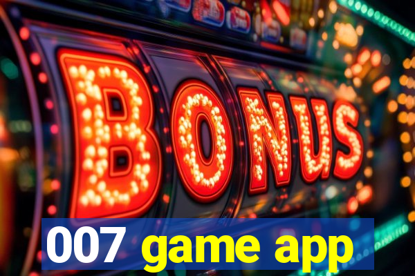 007 game app
