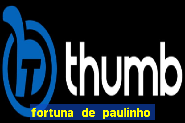 fortuna de paulinho roupa nova