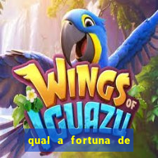 qual a fortuna de sorocaba cantor