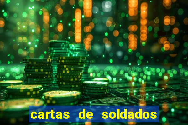 cartas de soldados da primeira guerra mundial nas trincheiras