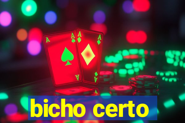 bicho certo