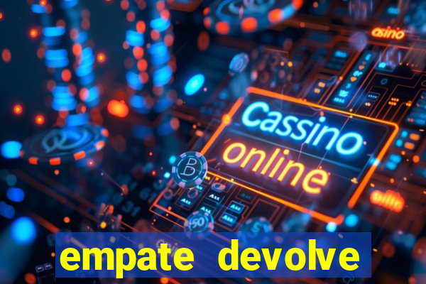 empate devolve aposta como funciona