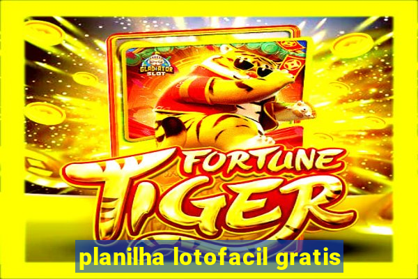 planilha lotofacil gratis