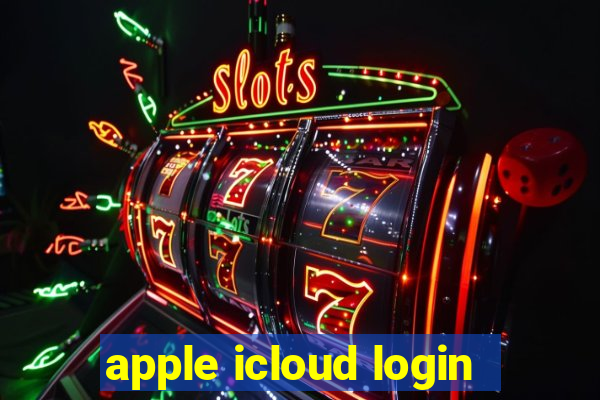 apple icloud login