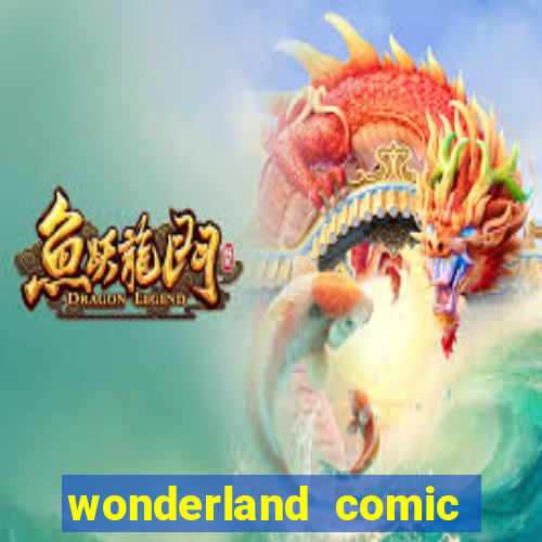 wonderland comic studio alphabet