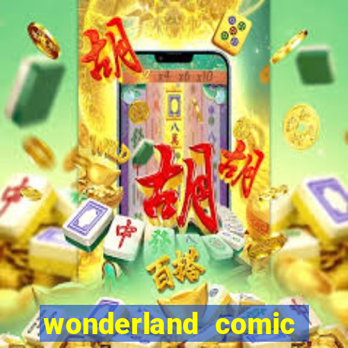 wonderland comic studio alphabet